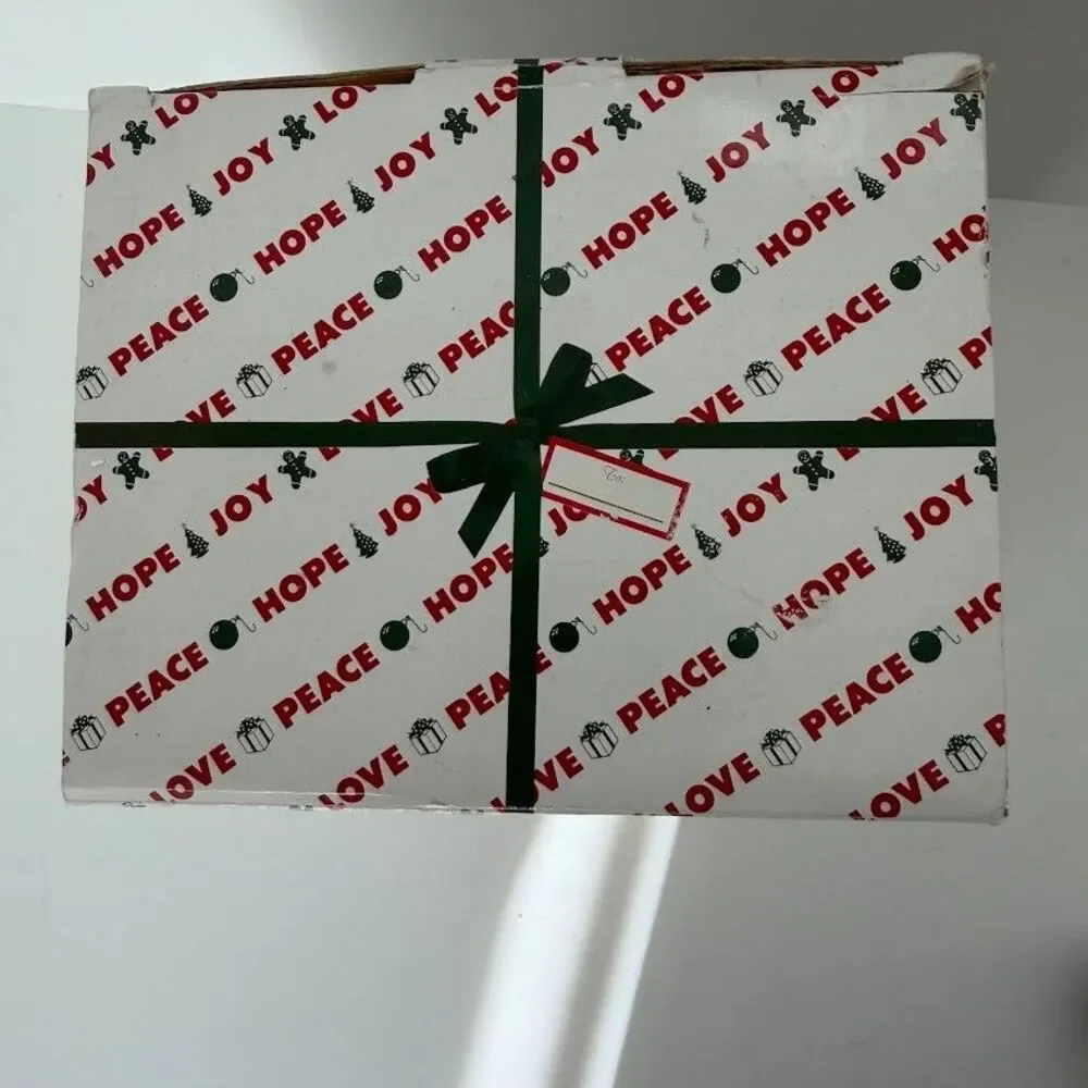 Vintage House of Lloyd Christmas Around the World "Sculpting Santa" w Box 1997 - Picture 14 of 16